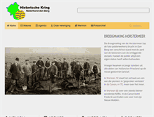 Tablet Screenshot of historischekring.nl